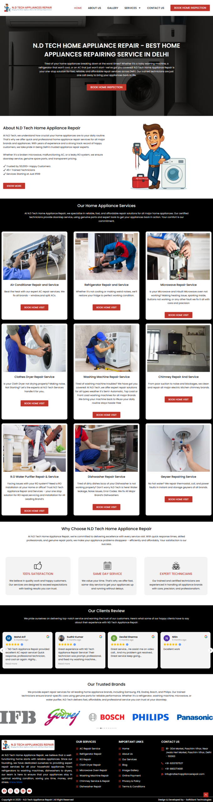 N.D Tech Appliance Repair