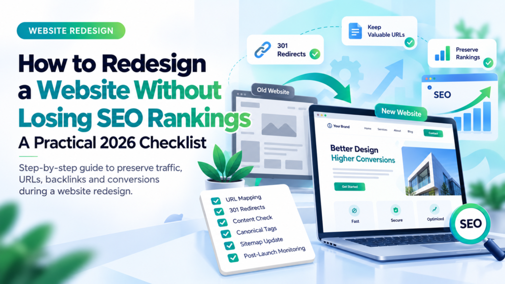 How to Redesign a Website Without Losing SEO Rankings