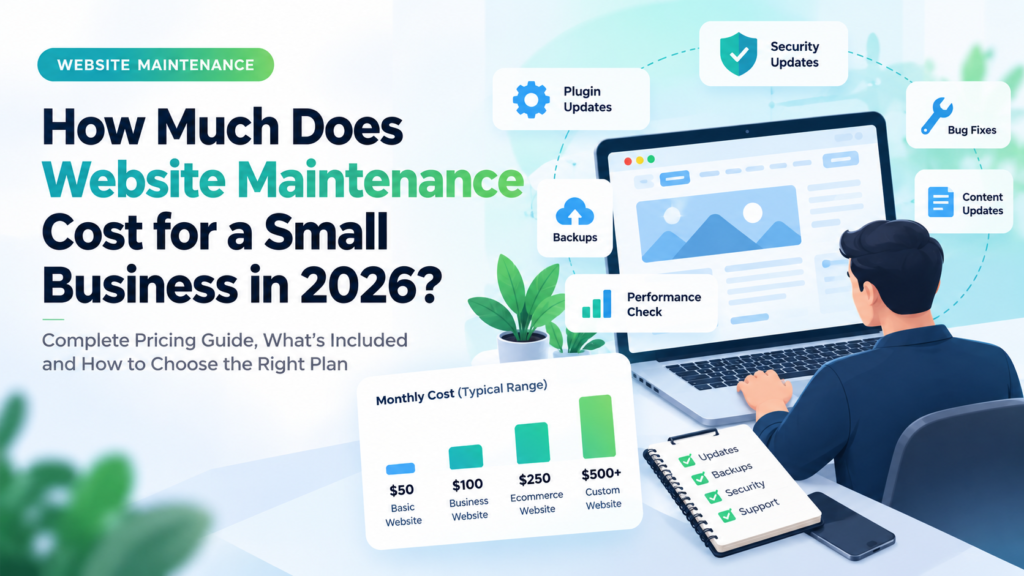 Website Maintenance Cost for Small Business