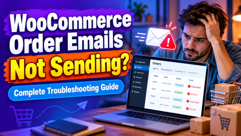 WooCommerce Order Emails Not Sending? Complete Troubleshooting Guide